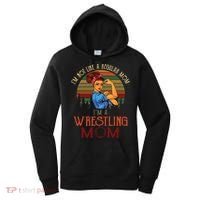 Im Not Like A Regular Mom Im A Wrestling Mom Women's Hoodie thumb 0