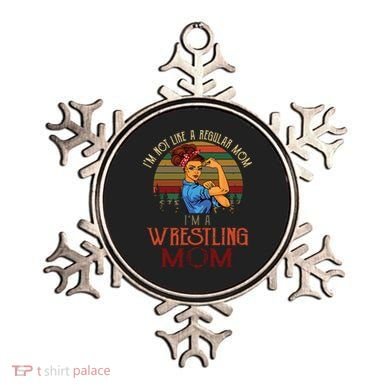 Im Not Like A Regular Mom Im A Wrestling Mom Ornament
