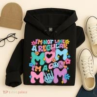 Im Not Like A Regular Mom Im Cool Mom Hoodie thumb 4