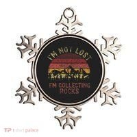 I'm Not Lost I'm Collecting Rocks Geology Stone Geologist Ornament thumb 0