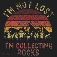 I'm Not Lost I'm Collecting Rocks Geology Stone Geologist Hat thumb 2