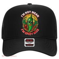 Im Not Mean Im Spicy Nice Sarcastic Humor Sarcasm Funny Gift Hat thumb 0