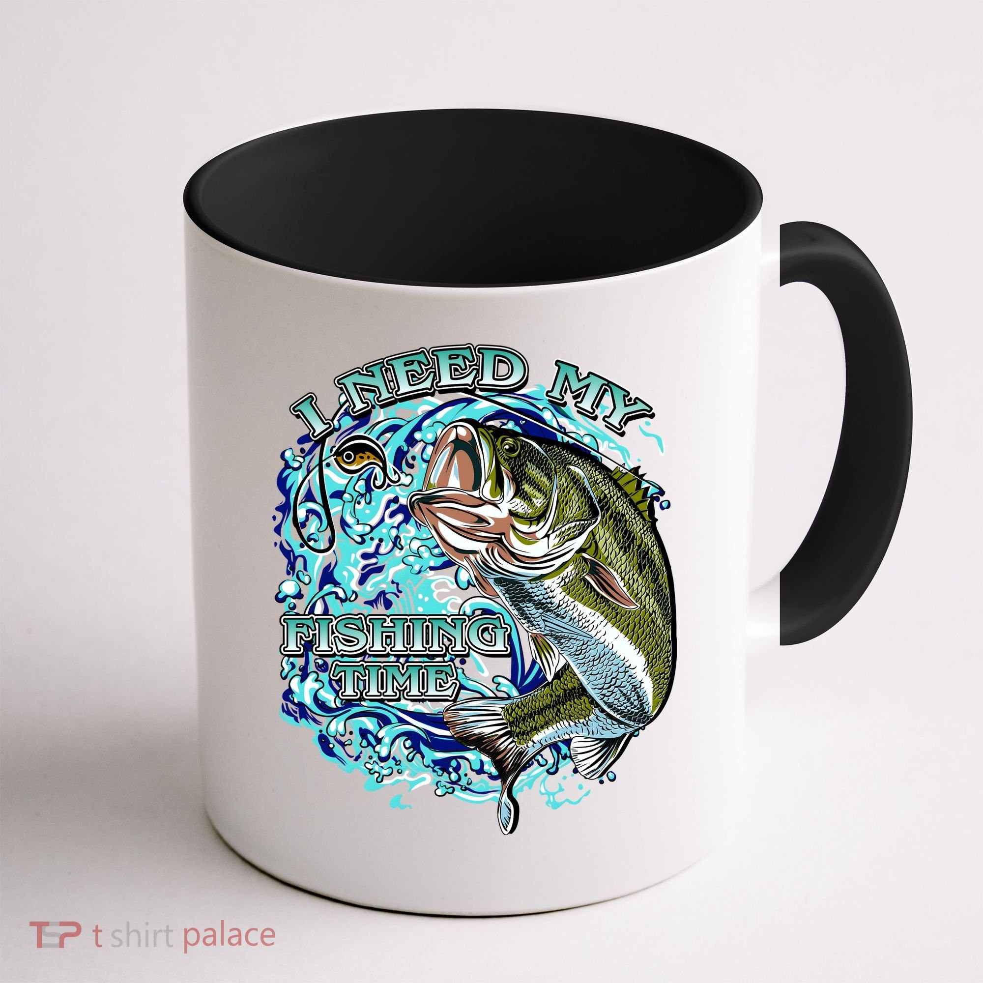 I Need My Fishing Time Coffee Mug