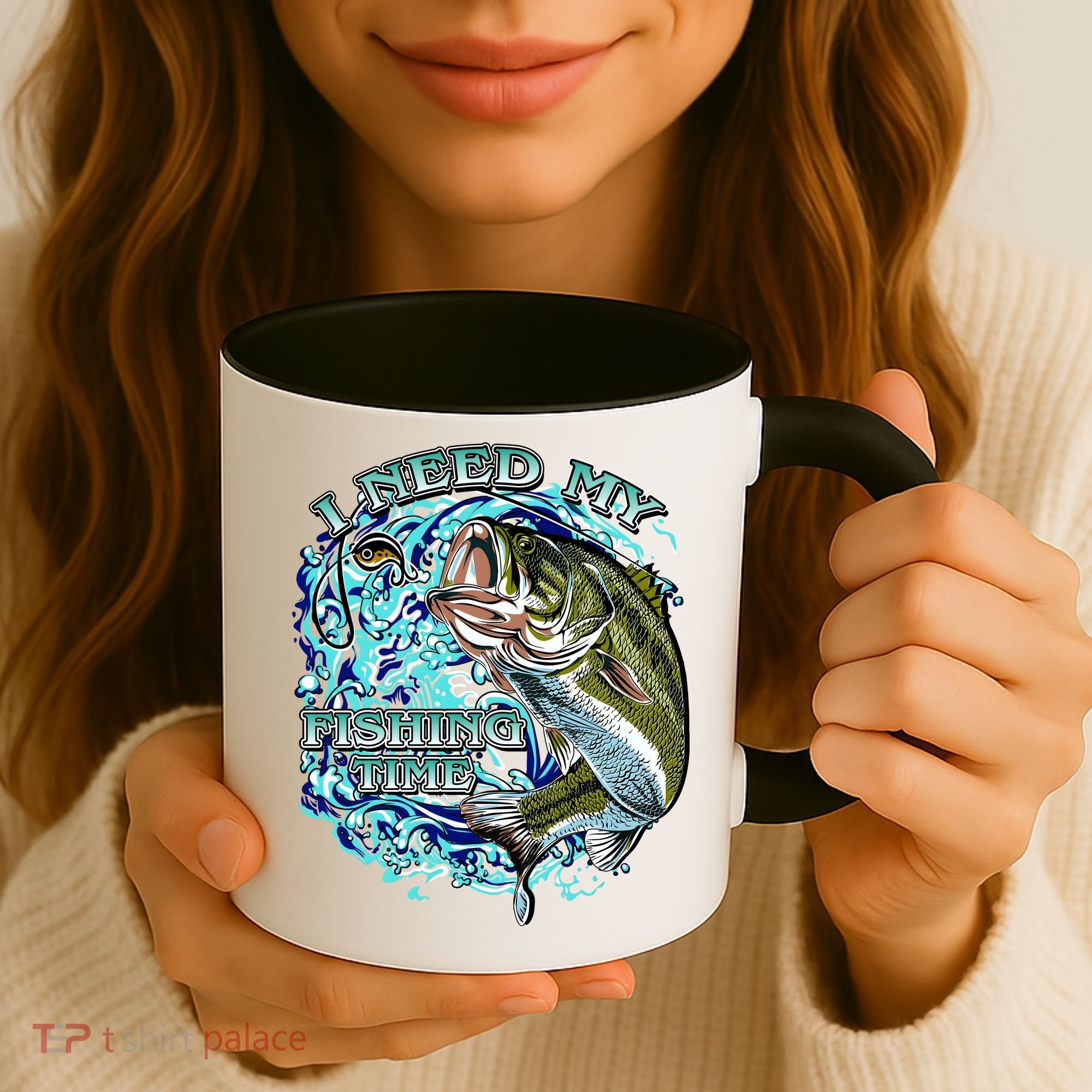 I Need My Fishing Time Coffee Mug