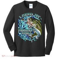 I Need My Fishing Time Kids Long Sleeve Shirt thumb 0
