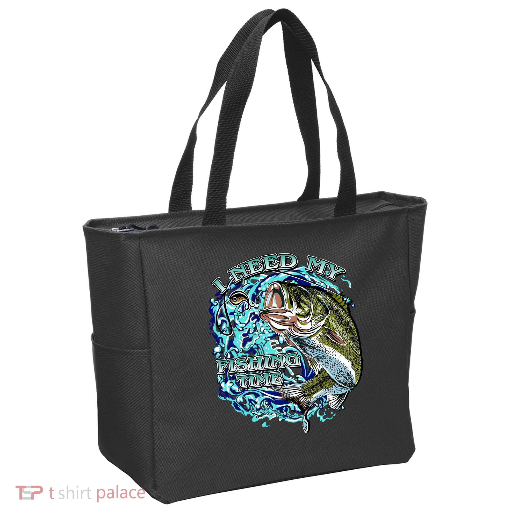 I Need My Fishing Time Tote Bag