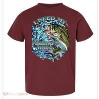 I Need My Fishing Time Toddler T-Shirt thumb 0