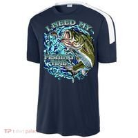 I Need My Fishing Time Sport-Tek Competitor United Soccer Jersey thumb 2