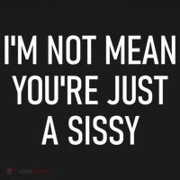 Im Not Mean YouRe Just A Sissy Joke Sarcastic Family Women's Tank Top thumb 5
