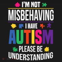 I'm Not Misbehaving Gift I Have Autism Please Understand Gift Women's Hoodie thumb 2