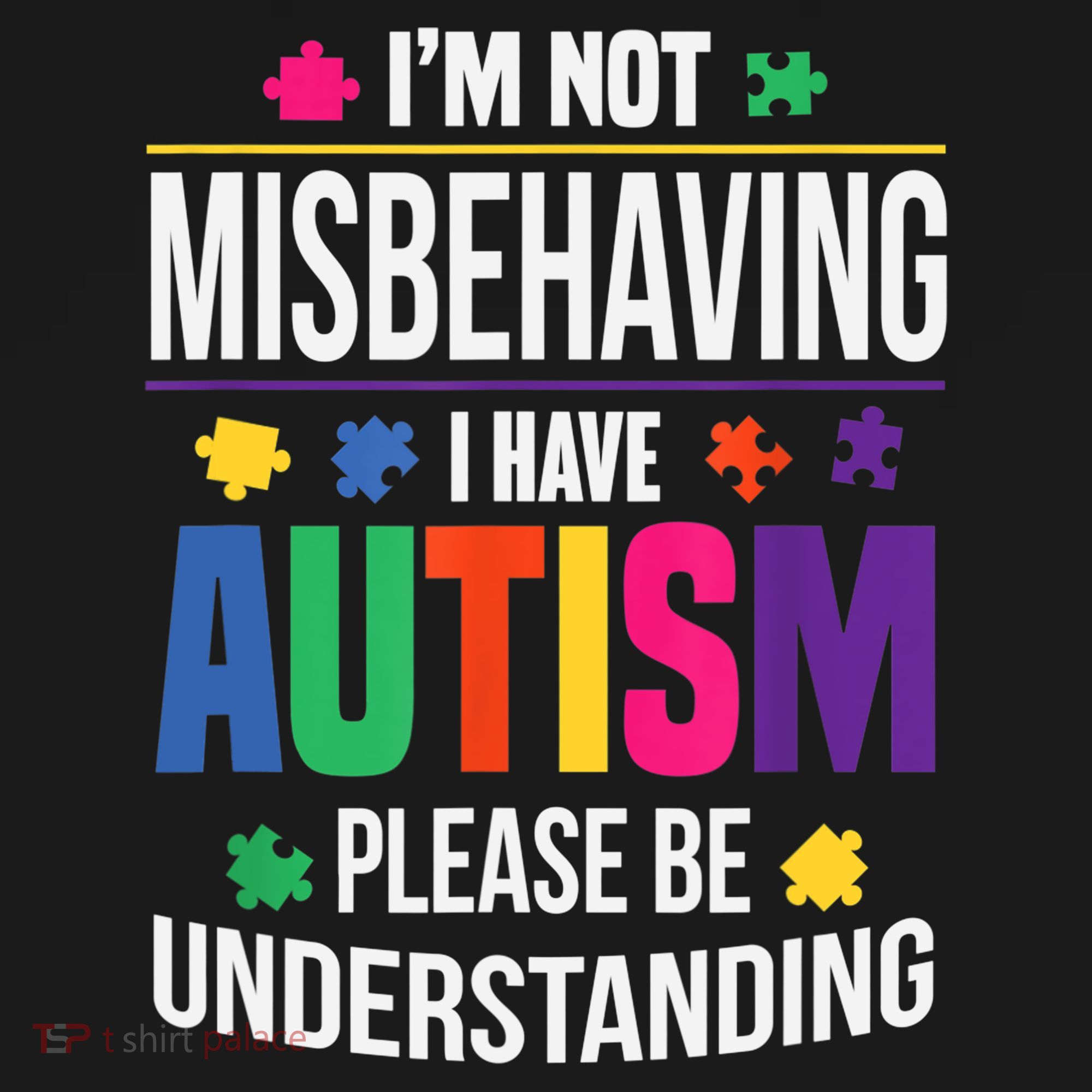 I'm Not Misbehaving Gift I Have Autism Please Understand Gift Women's Hoodie