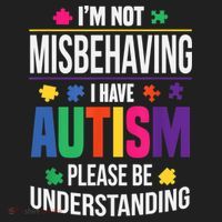 I'm Not Misbehaving Gift I Have Autism Please Understand Gift Hat thumb 2