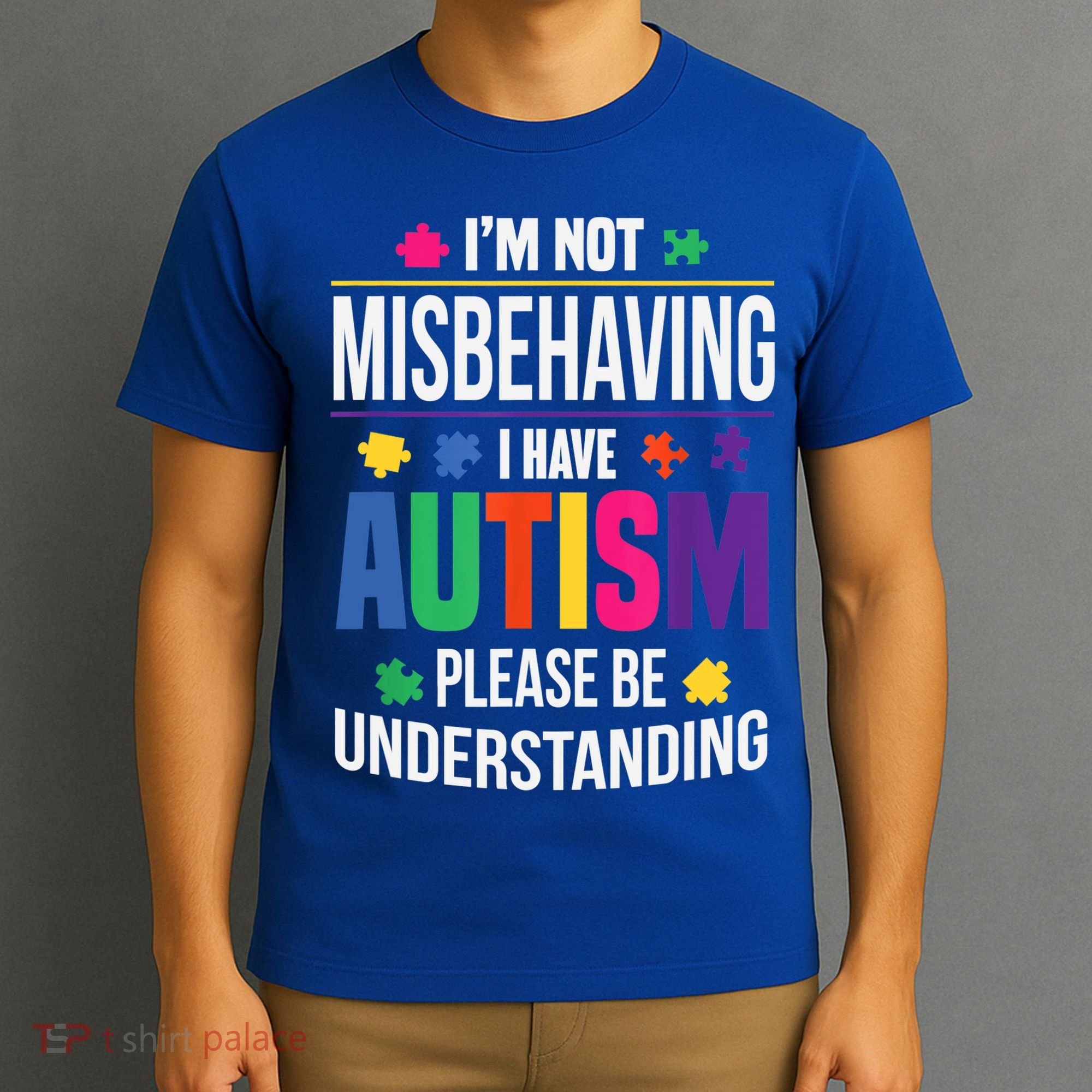 I'm Not Misbehaving Gift I Have Autism Please Understand Gift T-Shirt