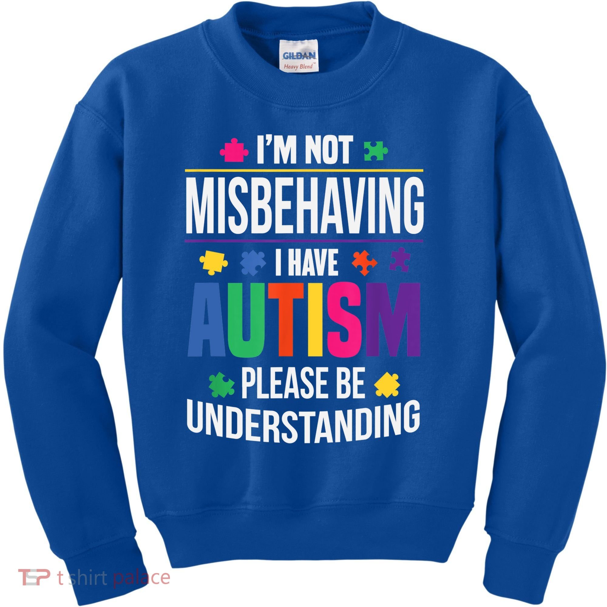 I'm Not Misbehaving Gift I Have Autism Please Understand Gift Kids Sweatshirt