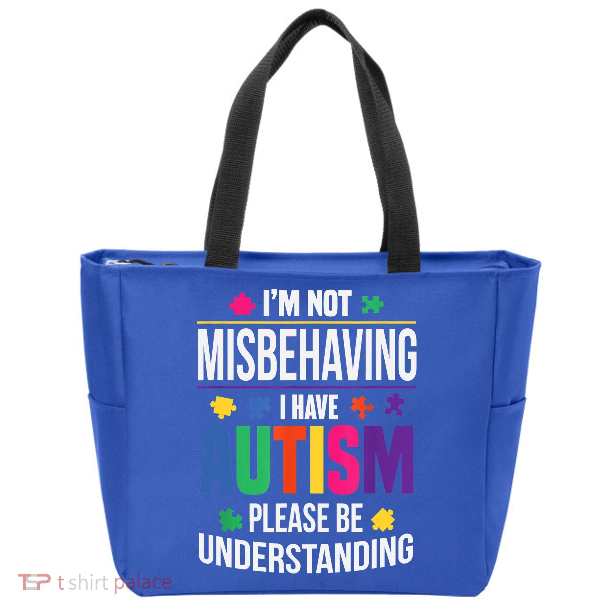 I'm Not Misbehaving Gift I Have Autism Please Understand Gift Tote Bag