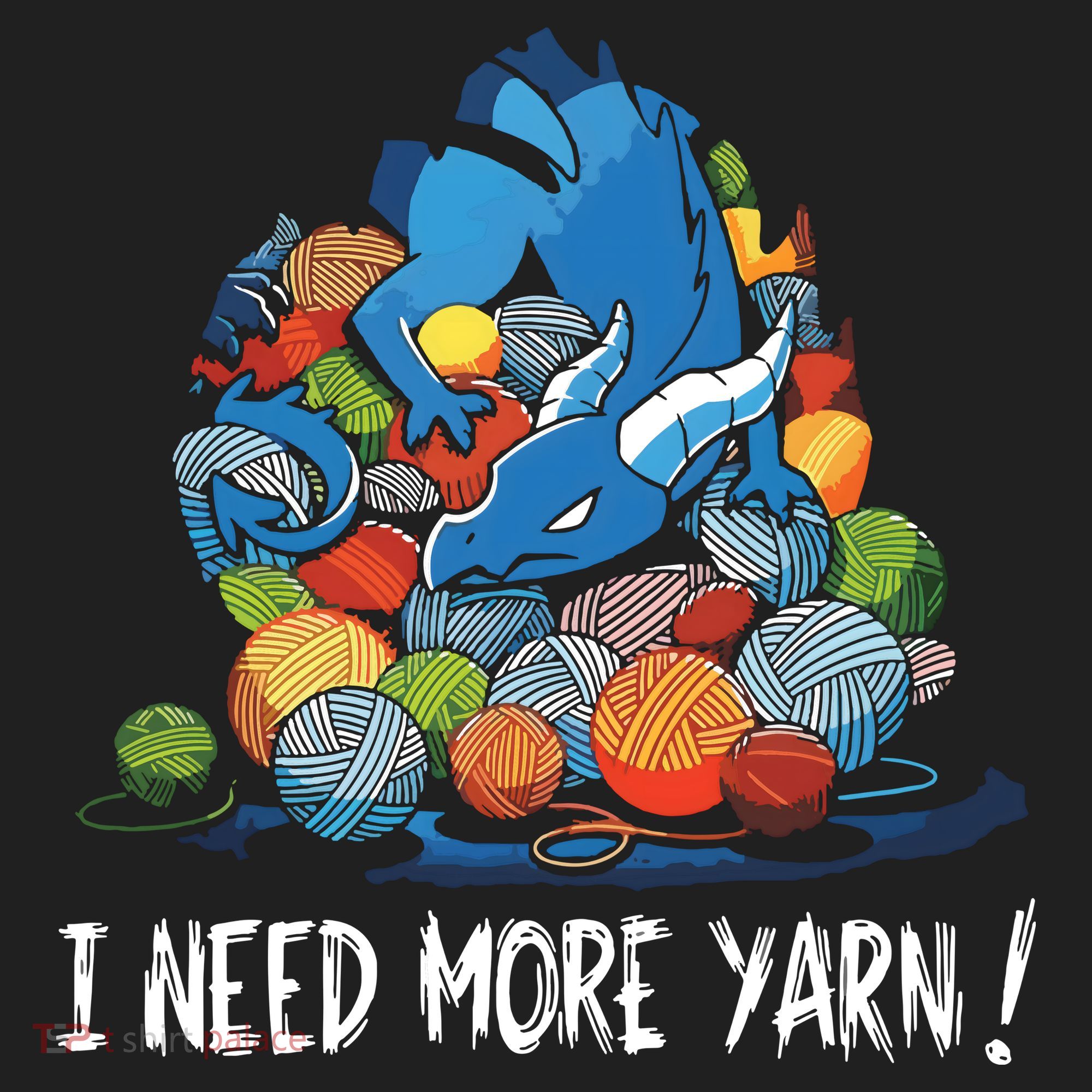 I Need More Yarn Dragon Tumbler