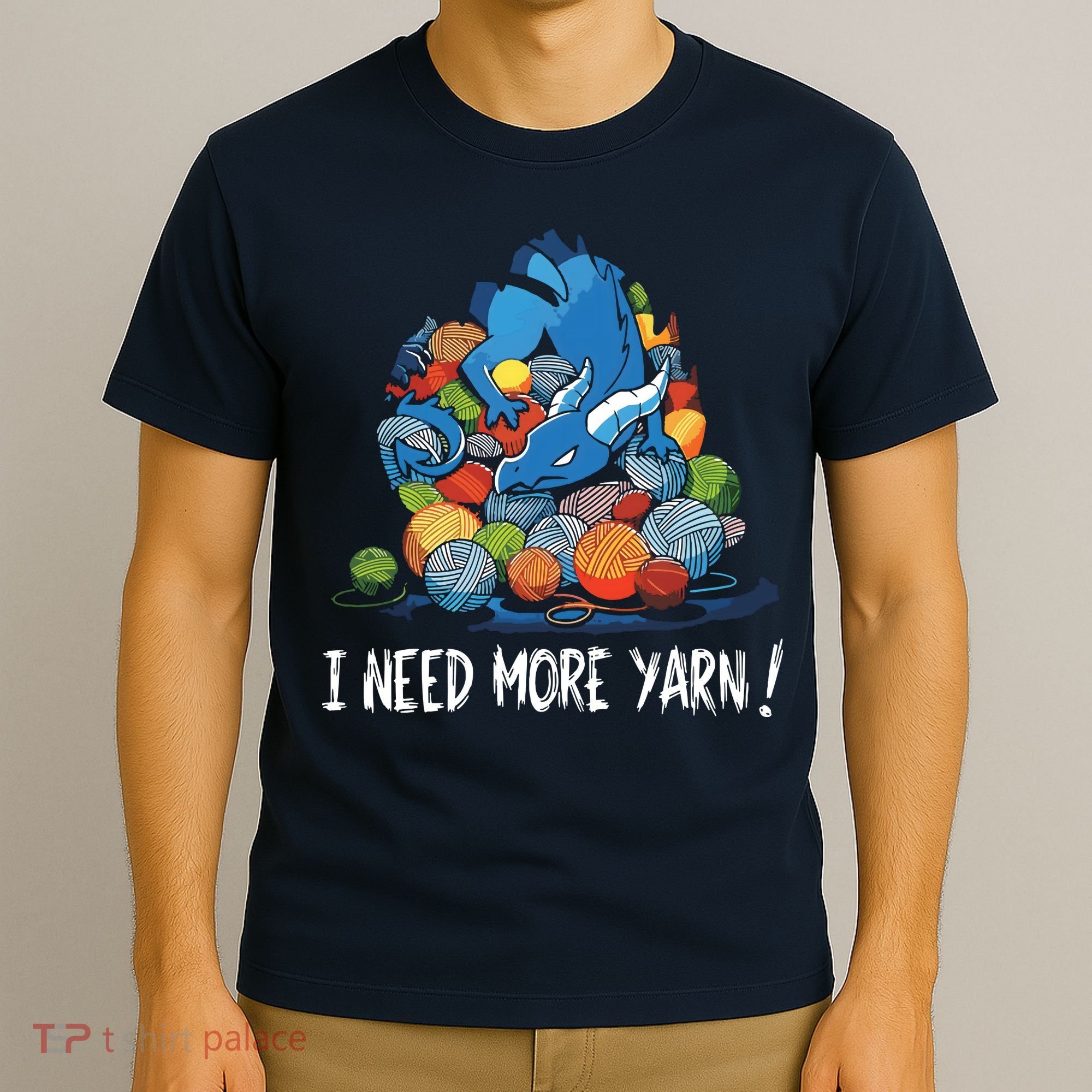 I Need More Yarn Dragon T-Shirt