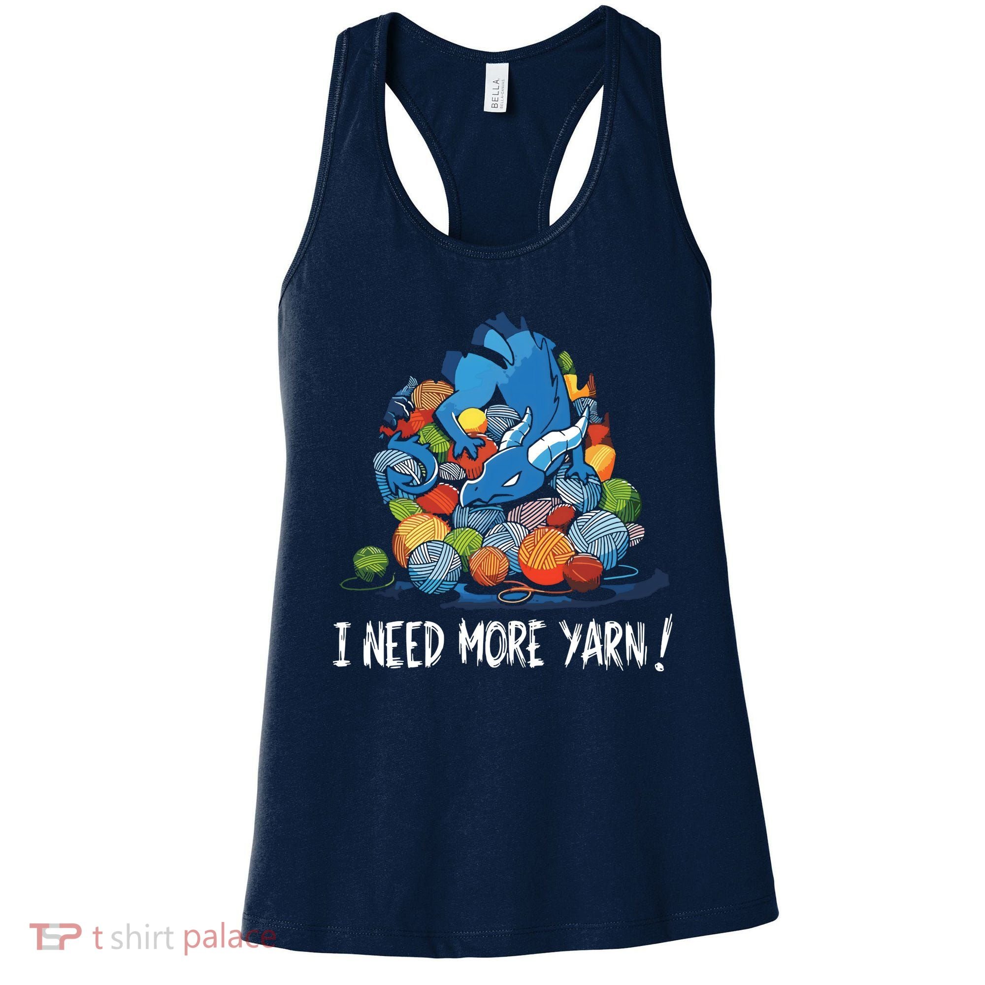 I Need More Yarn Dragon Women's Tank Top