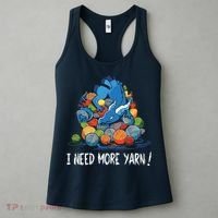 I Need More Yarn Dragon Women's Tank Top thumb 3