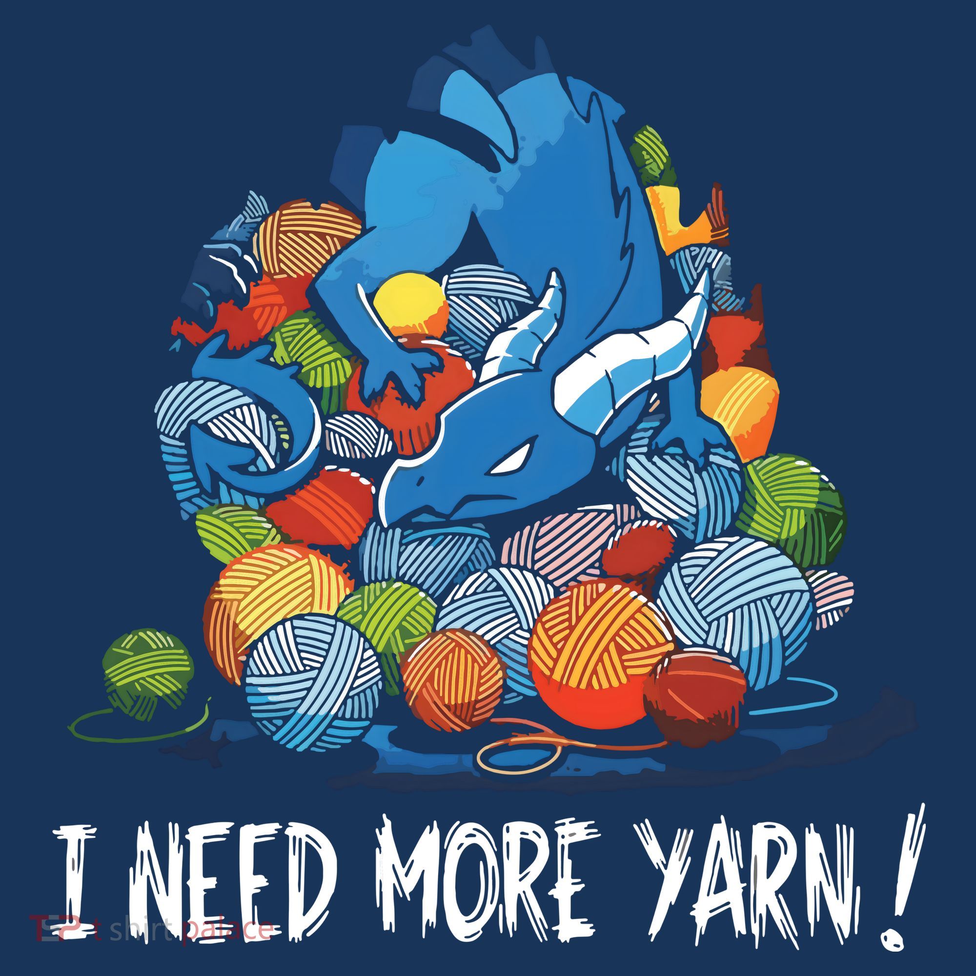 I Need More Yarn Dragon Women's Tank Top