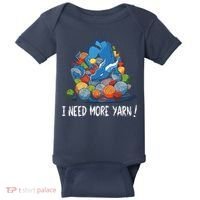 I Need More Yarn Dragon Baby Bodysuit thumb 0