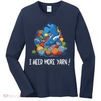 I Need More Yarn Dragon Women's Long Sleeve Shirt thumb 0