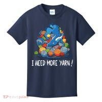 I Need More Yarn Dragon Kids T-Shirt thumb 0