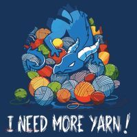 I Need More Yarn Dragon Kids T-Shirt thumb 4