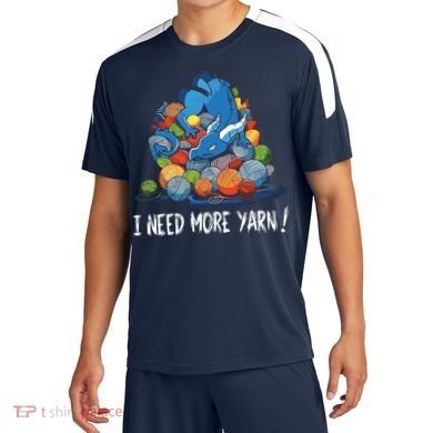 I Need More Yarn Dragon Soccer Jersey