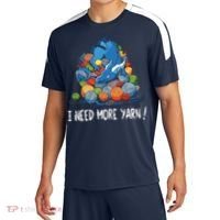 I Need More Yarn Dragon Sport-Tek Competitor United Soccer Jersey thumb 0