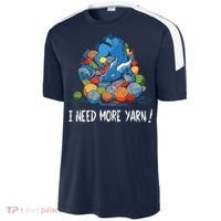 I Need More Yarn Dragon Sport-Tek Competitor United Soccer Jersey thumb 2