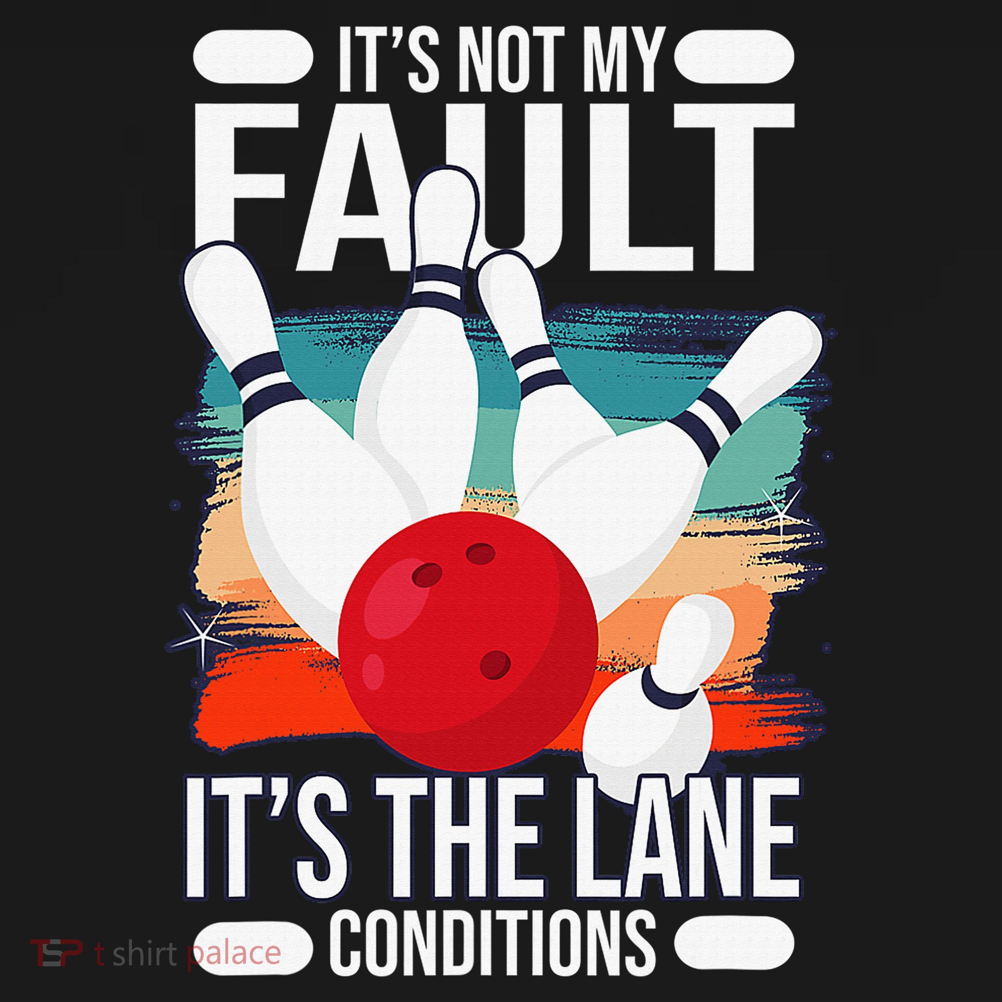 It's not my Fault it's the lane conditions Mousepad