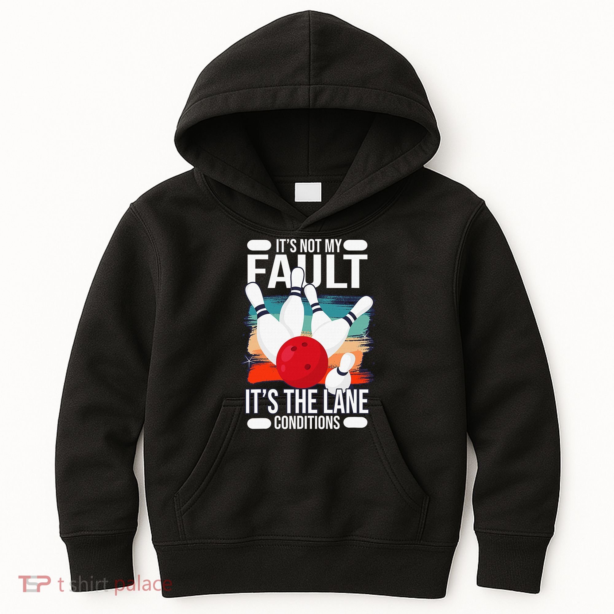 It's not my Fault it's the lane conditions Kids Hoodie