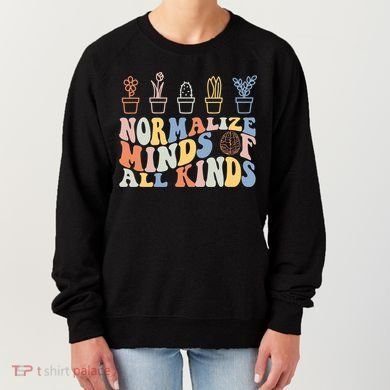 Inclusion Normalize Minds Of All Kinds Autism Awareness Women's Sweatshirt