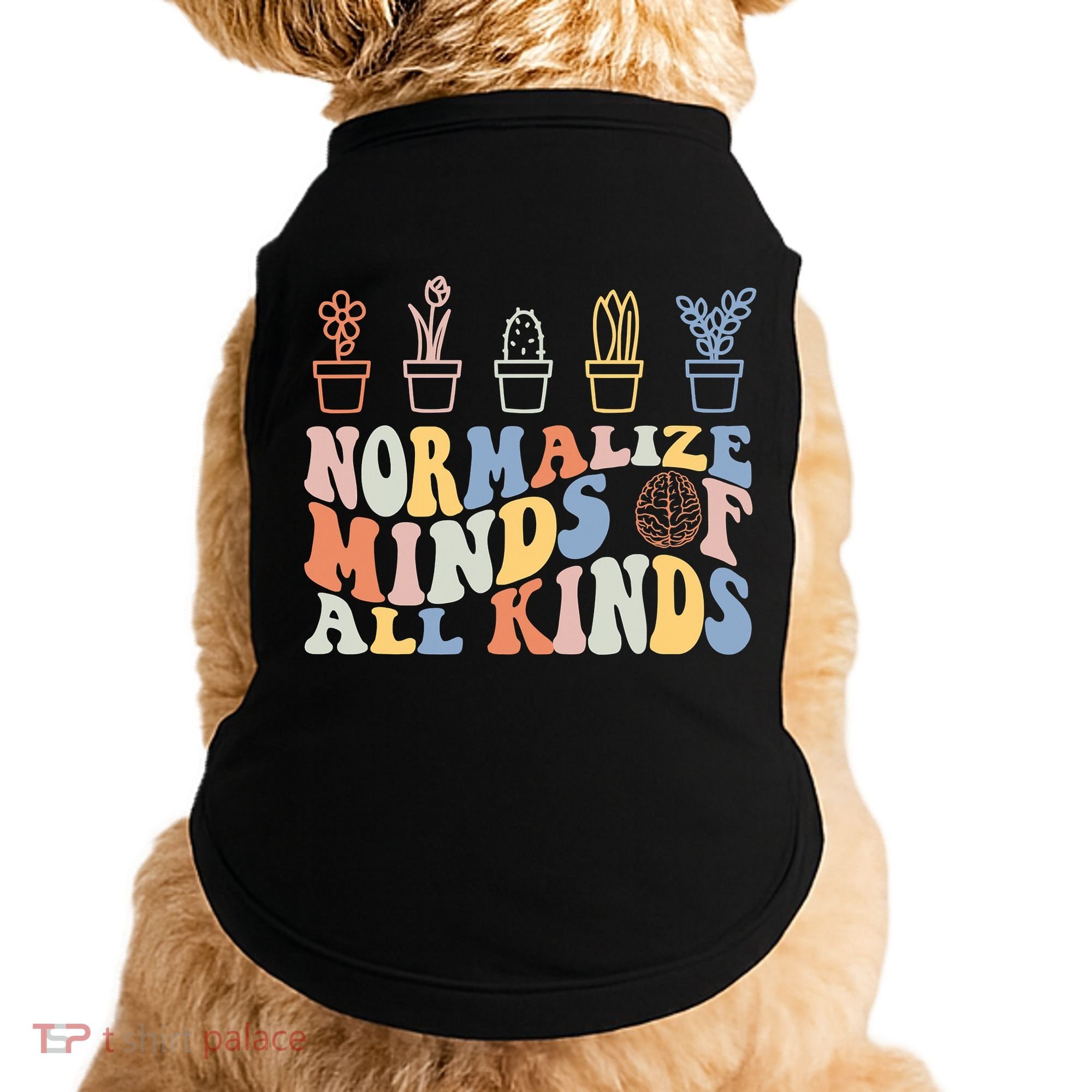 Inclusion Normalize Minds Of All Kinds Autism Awareness Doggie Tank