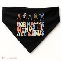 Inclusion Normalize Minds Of All Kinds Autism Awareness USA-Made Doggie Bandana thumb 0