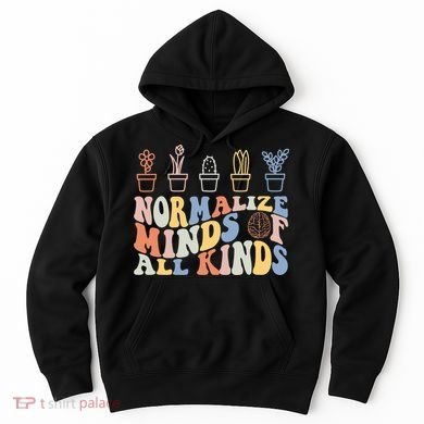 Inclusion Normalize Minds Of All Kinds Autism Awareness Hoodie