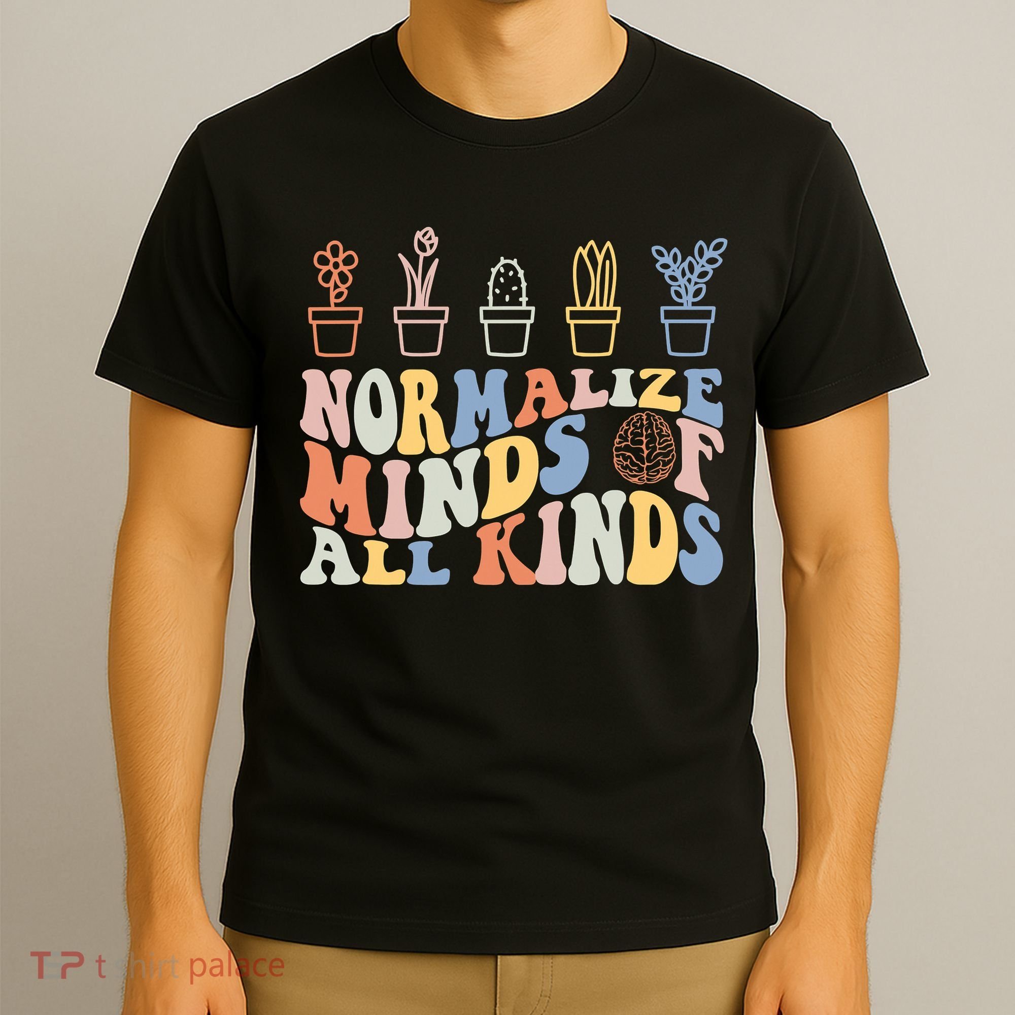 Inclusion Normalize Minds Of All Kinds Autism Awareness T-Shirt