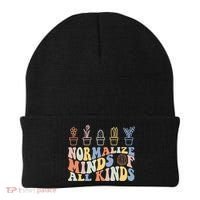 Inclusion Normalize Minds Of All Kinds Autism Awareness Beanie thumb 0