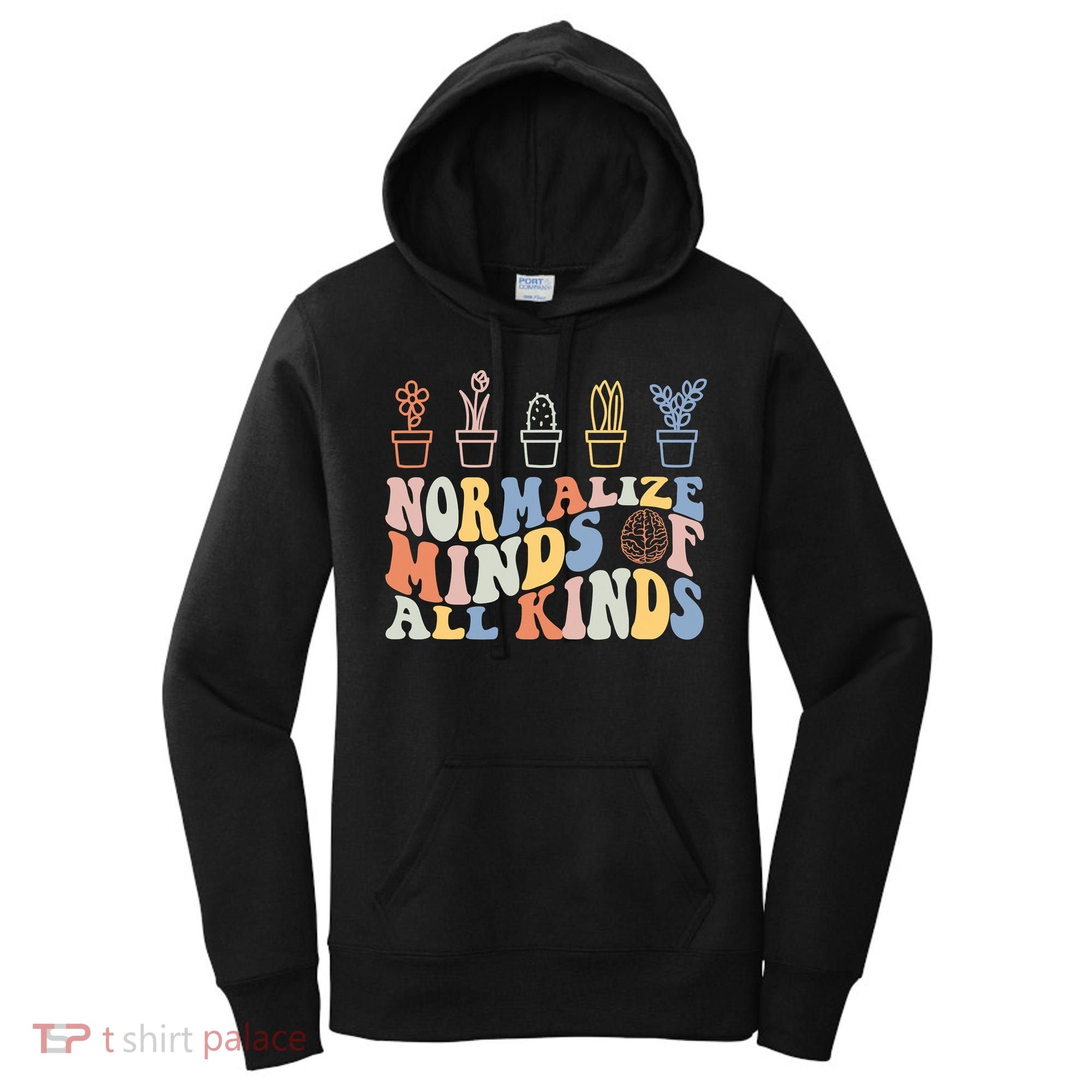 Inclusion Normalize Minds Of All Kinds Autism Awareness Women's Hoodie