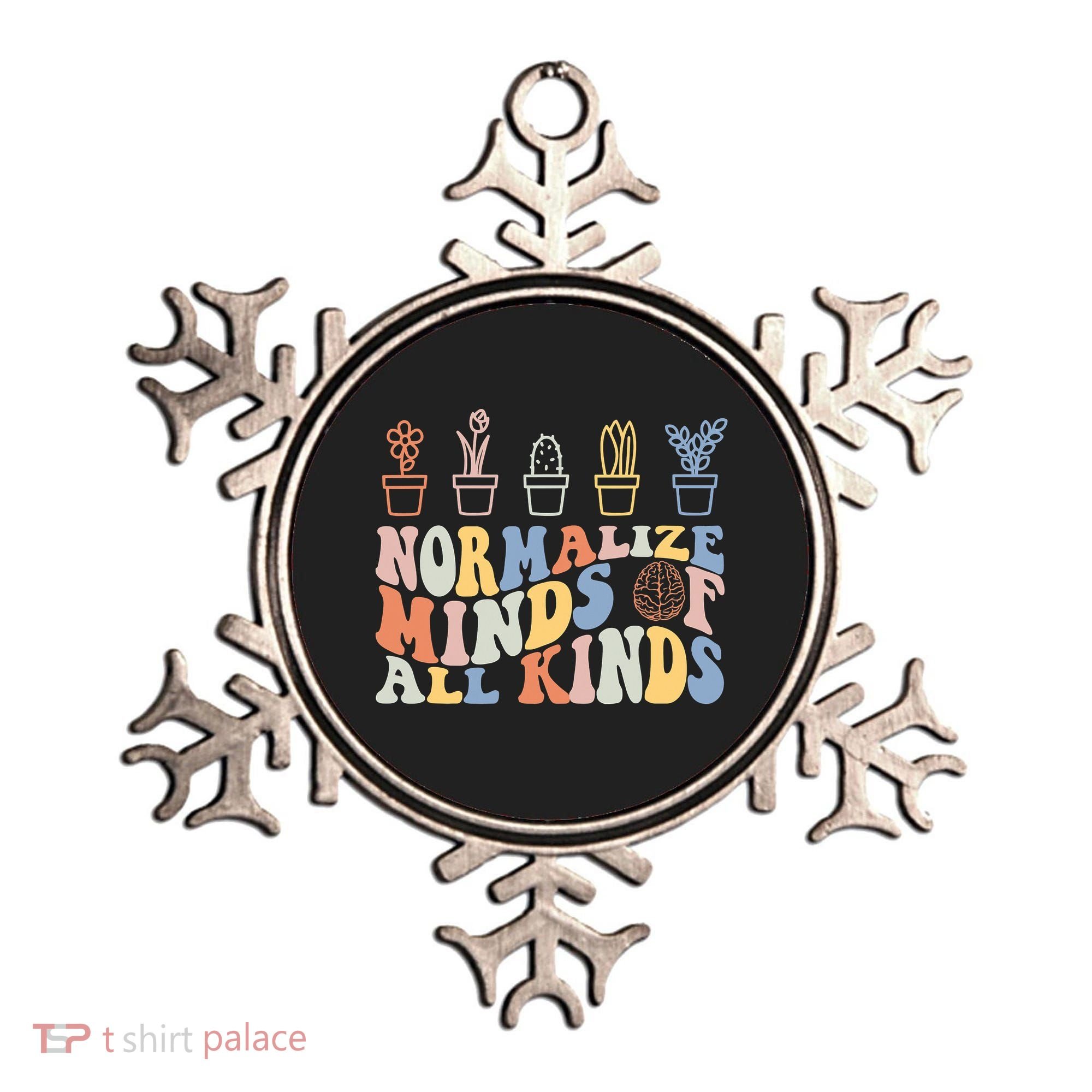 Inclusion Normalize Minds Of All Kinds Autism Awareness Ornament