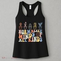 Inclusion Normalize Minds Of All Kinds Autism Awareness Women's Tank Top thumb 3