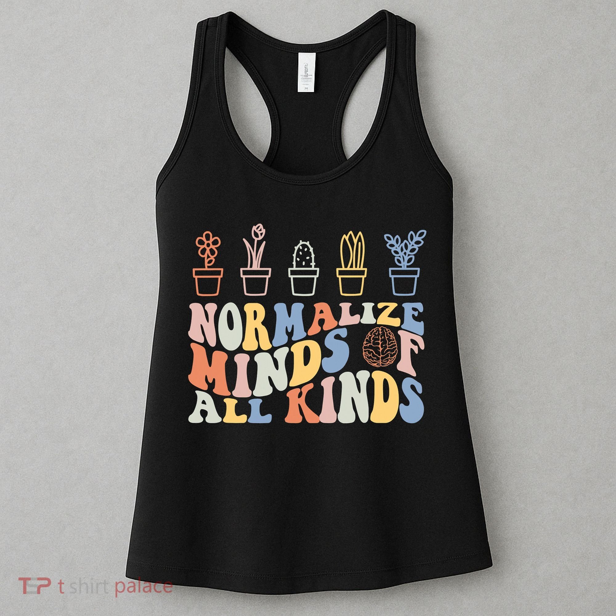 Inclusion Normalize Minds Of All Kinds Autism Awareness Women's Tank Top
