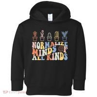 Inclusion Normalize Minds Of All Kinds Autism Awareness Toddler Hoodie thumb 0
