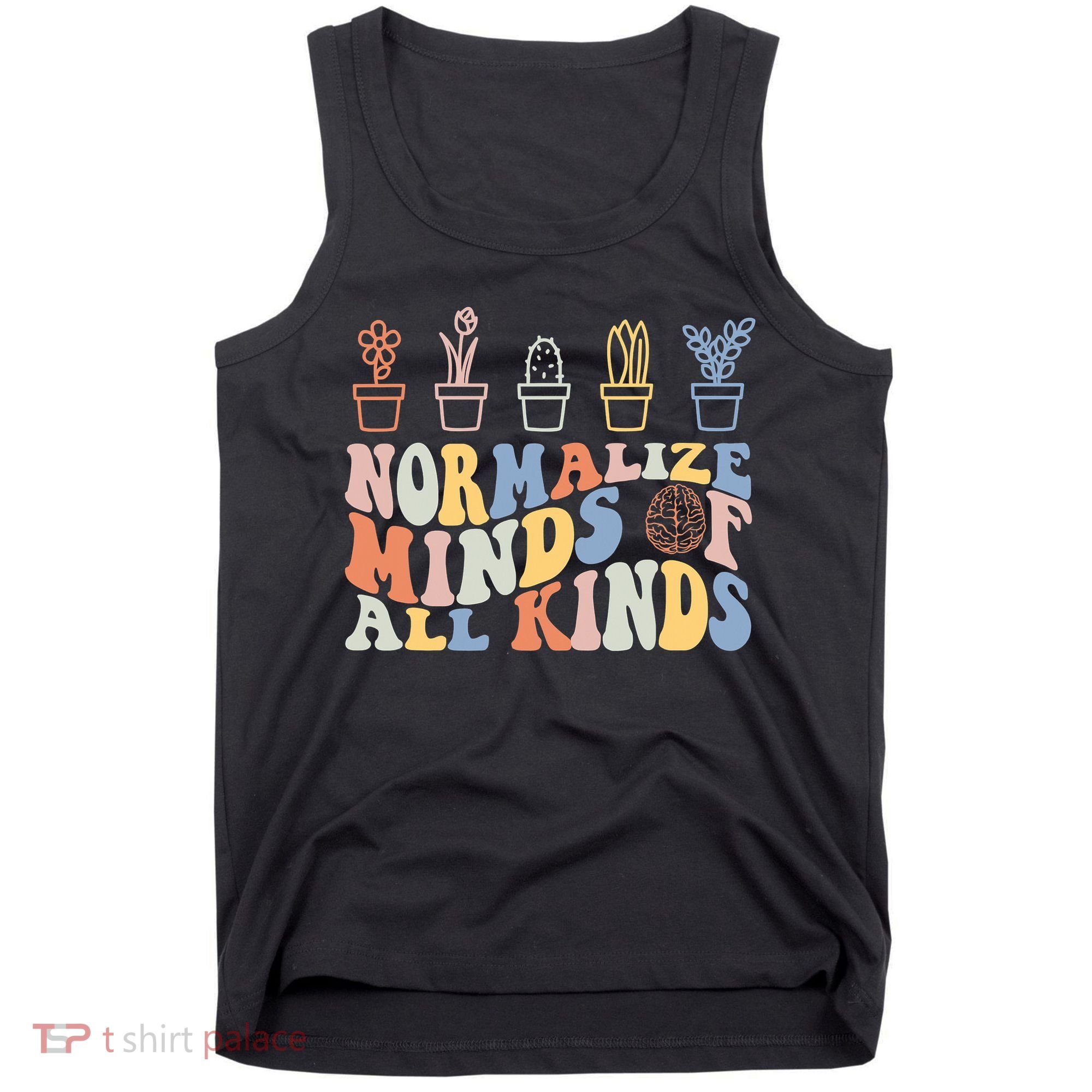 Inclusion Normalize Minds Of All Kinds Autism Awareness Tank Top