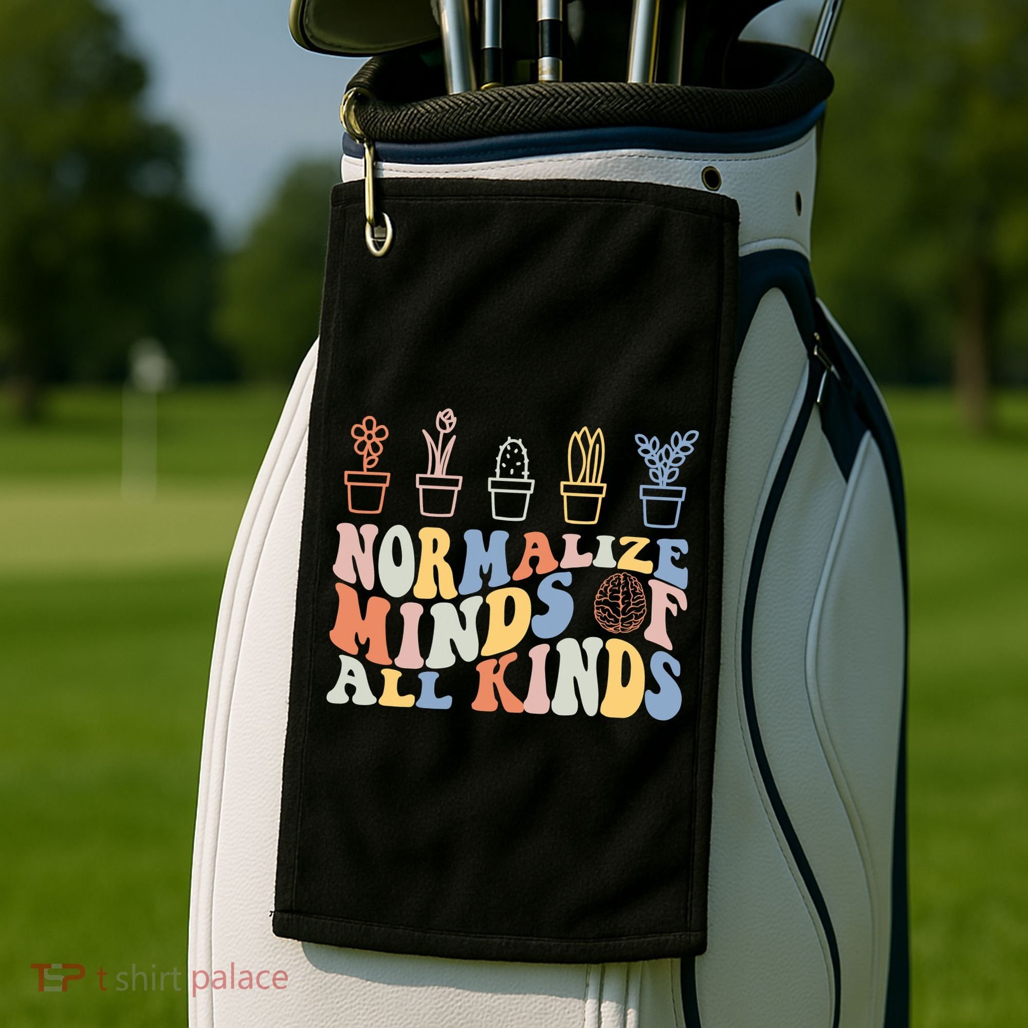Inclusion Normalize Minds Of All Kinds Autism Awareness Golf Towel