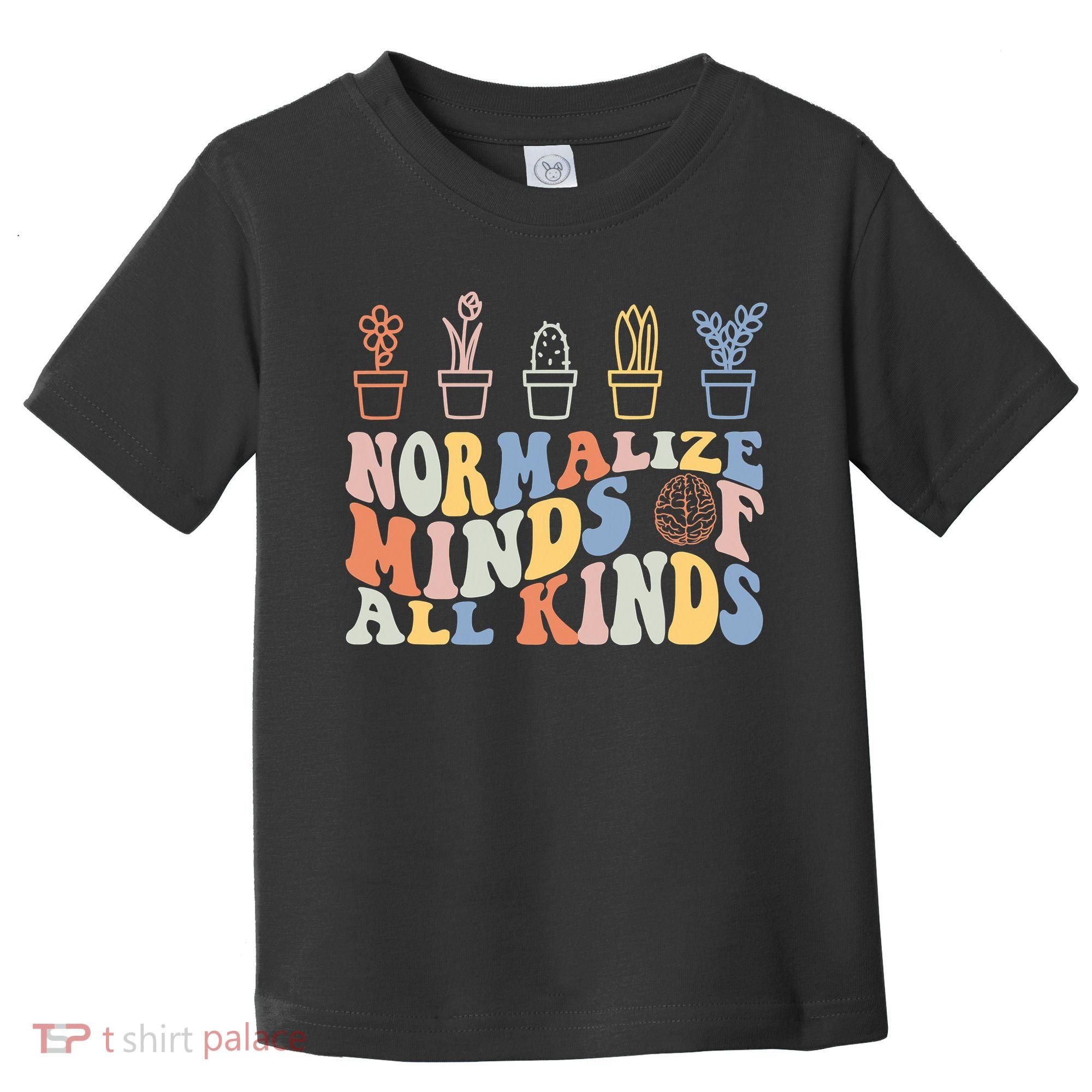 Inclusion Normalize Minds Of All Kinds Autism Awareness Toddler T-Shirt