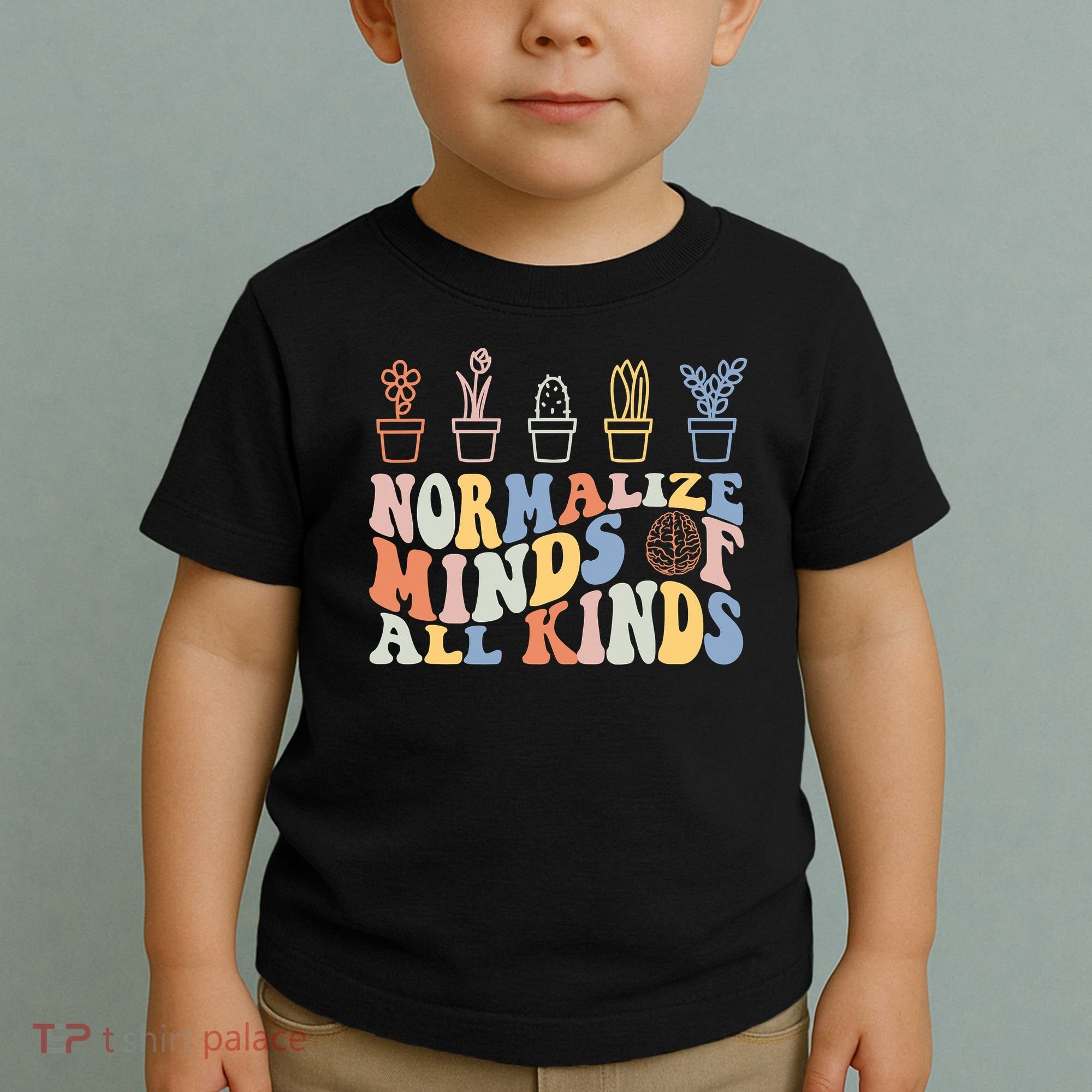 Inclusion Normalize Minds Of All Kinds Autism Awareness Toddler T-Shirt