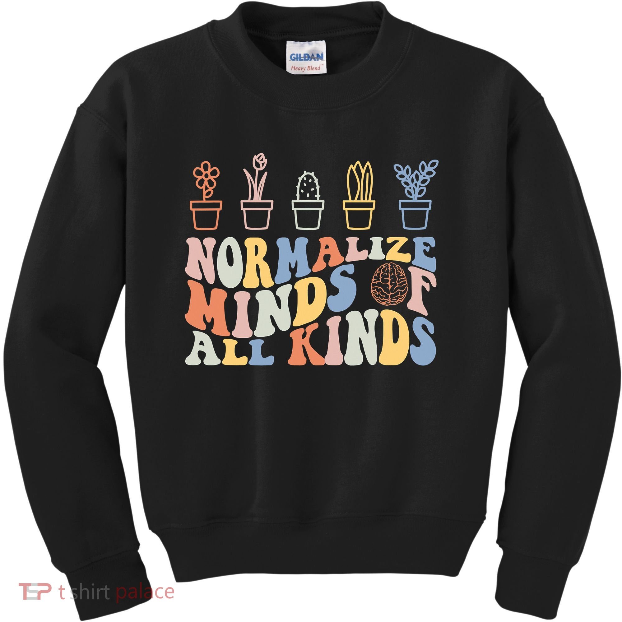 Inclusion Normalize Minds Of All Kinds Autism Awareness Kids Sweatshirt