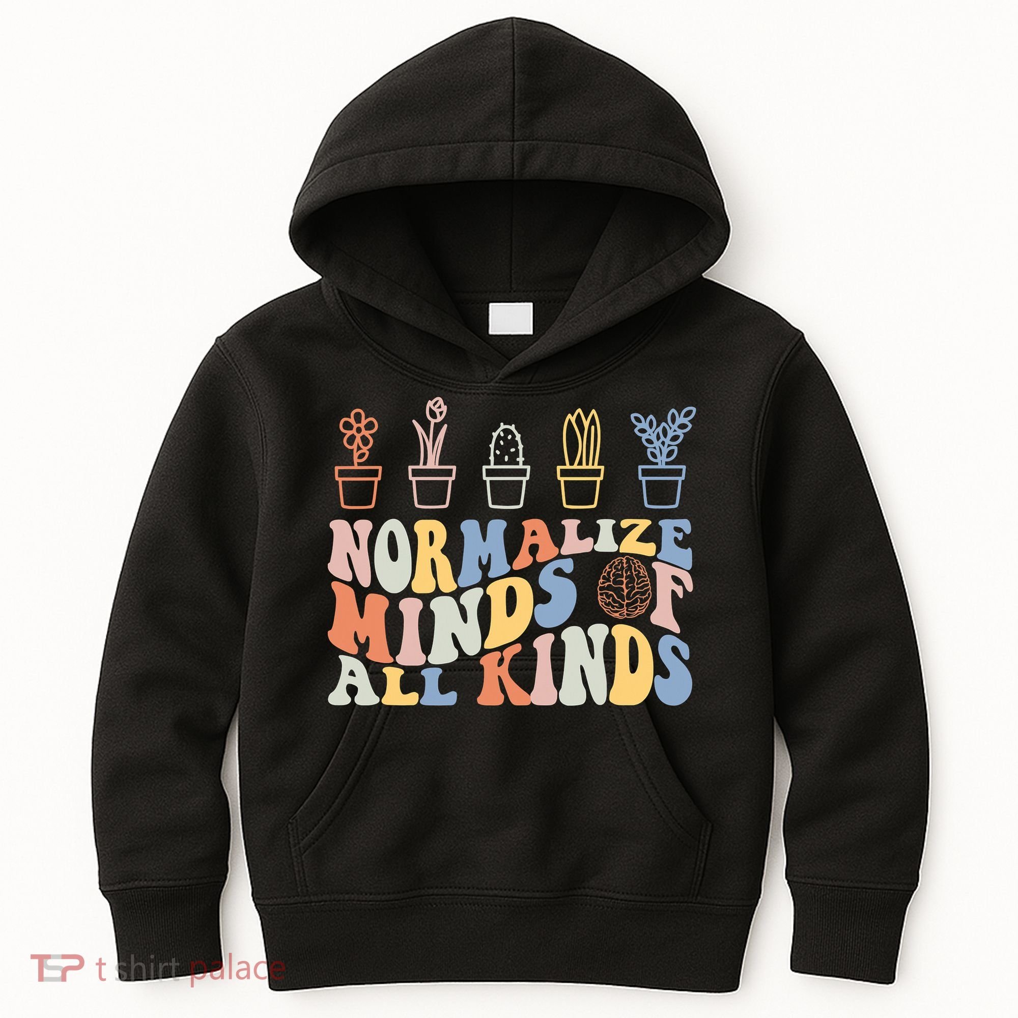 Inclusion Normalize Minds Of All Kinds Autism Awareness Kids Hoodie